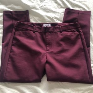 Elle Maroon Dress Pants Size 14